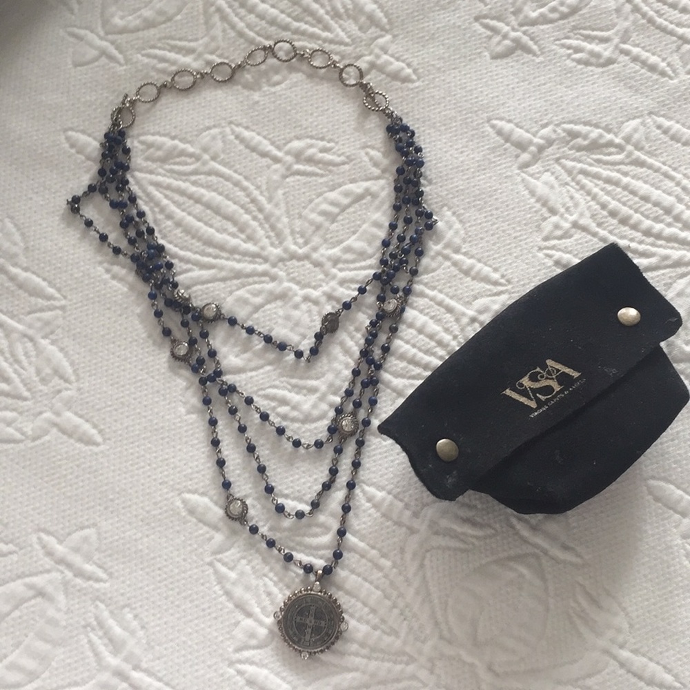 Necklace by Virgins Saints and Angels.
